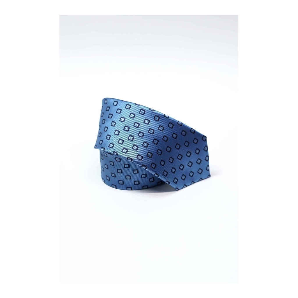 Corbata Bruno Cassini Azul Modelo Mf8997 11