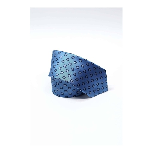 [MF8997/11-7] Corbata Bruno Cassini Azul Modelo Mf8997 11