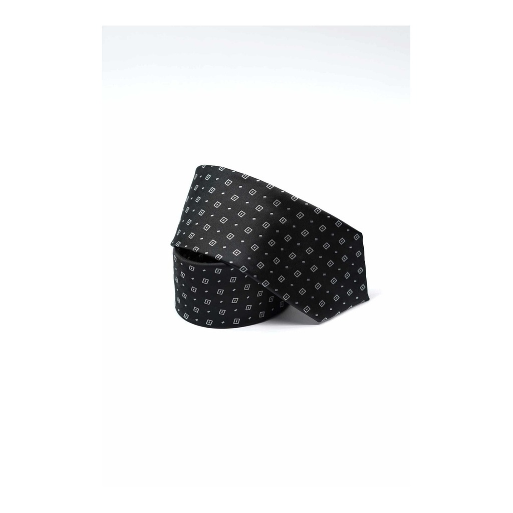 [MF7984/10-7] Corbata Bruno Cassini Negro Modelo Mf7984 10 (7 cm)