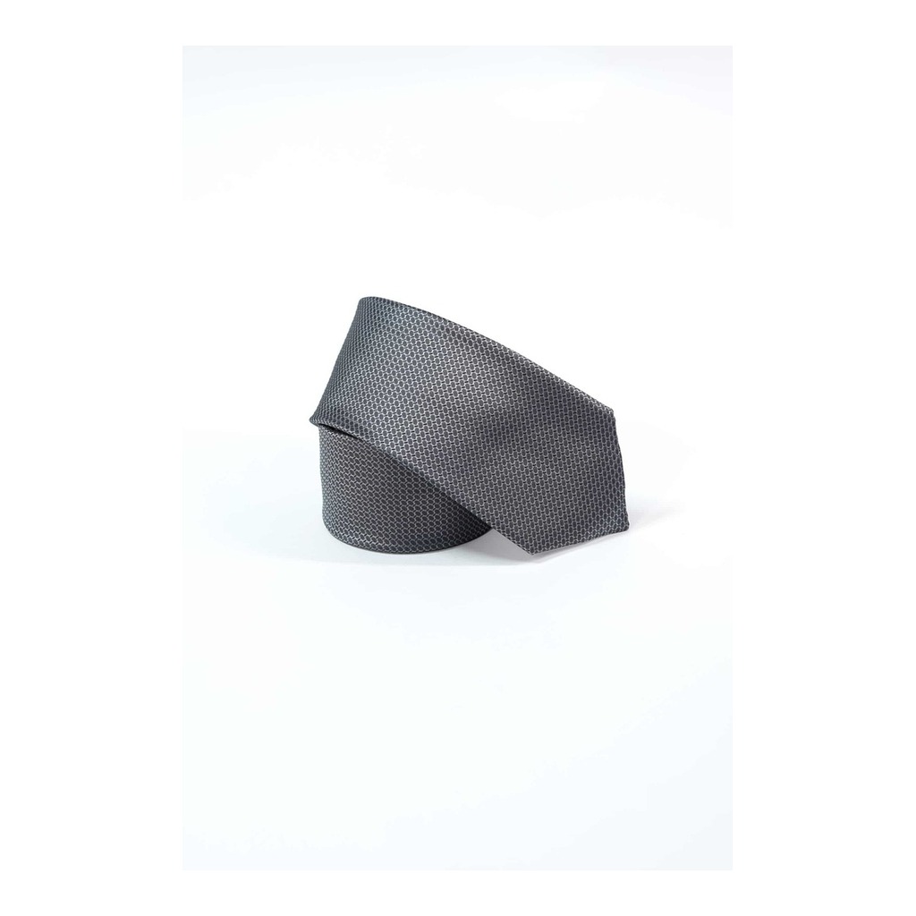 [P1657/20-7] Corbata Bruno Cassini Negro Modelo P1657 20 (7 cm)