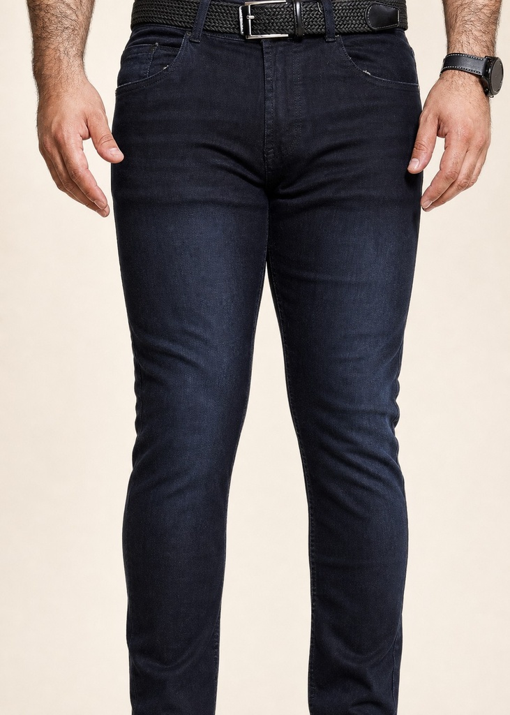 Jean Long Beach Negro Modelo Lbpc-l23-001k-bl