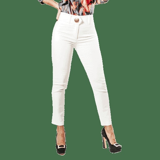 [R625-WH/S] Pantalon Blanco Talla (S)