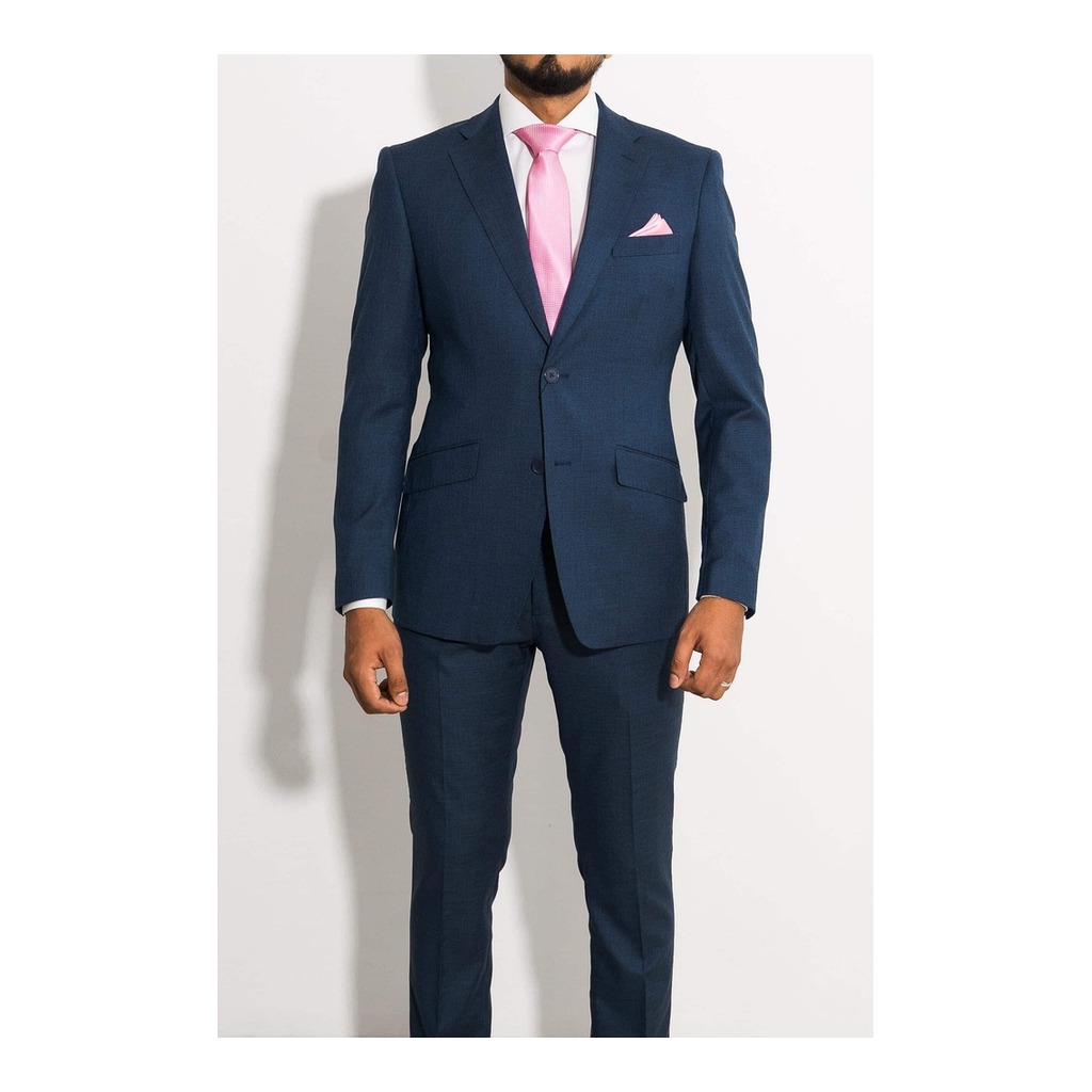 [24C29918-16-BC-2/46] Terno Bruno Cassini Botones Azul Modelo 24c29918-16-bc (46)