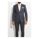 Terno Bruno Cassini Botones Dark Gris