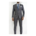 Terno Bruno Cassini Botones Gris Modelo 23e312010-1bc