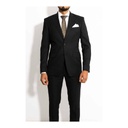 Terno Bruno Cassini Botones Negro Modelo 24c29918-20-bc