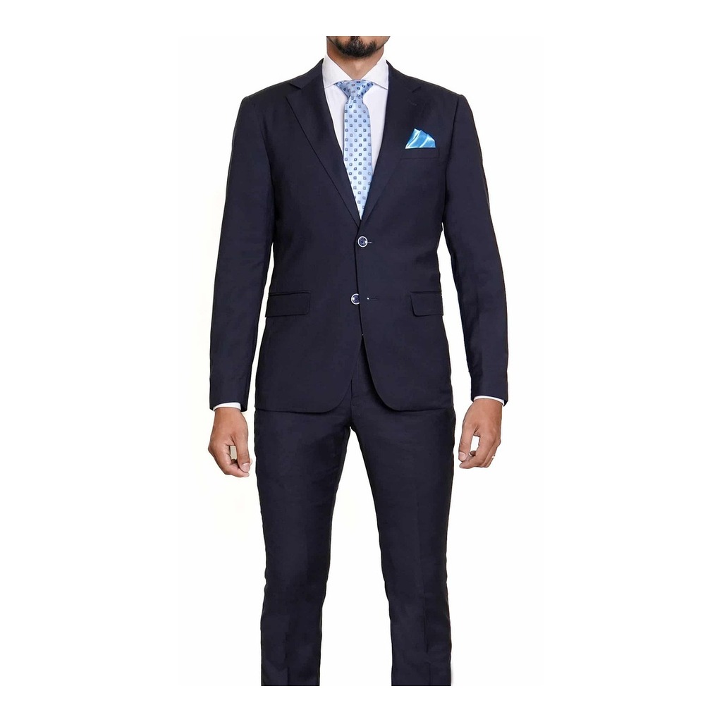 [CV-T11-031-NV/46] Terno Carven Azul Marino (46)
