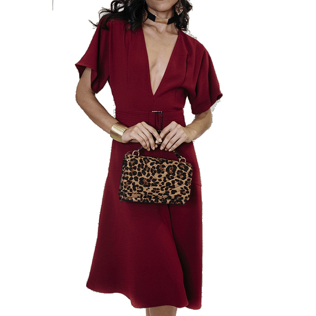 Vestido C Cinturon Sugar Lips