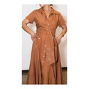 Vestido Kenya Terracota