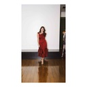 Vestido Lea Vino Tinto