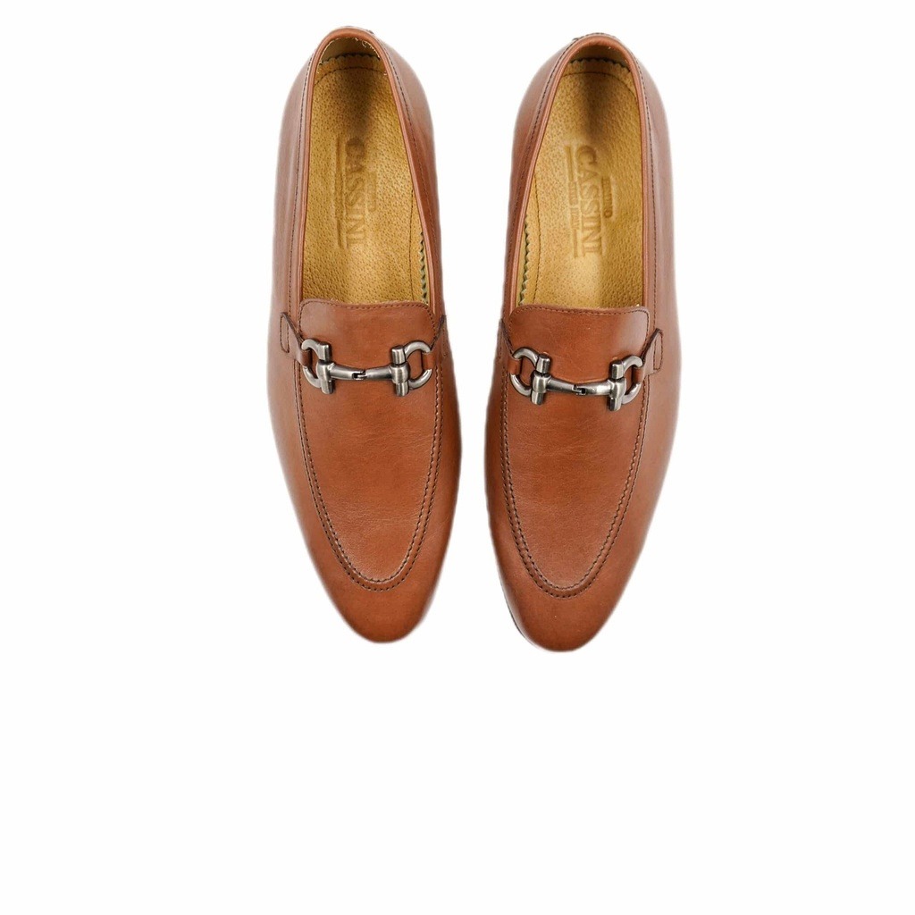 [ZP-ML-H-CASSINI/7.5] Zapato Bruno Cassini Hebilla Miel (7.5)
