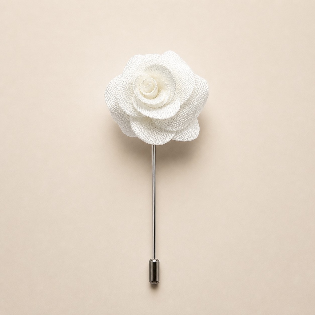 Accesorio Pin P Caballeros Blanco