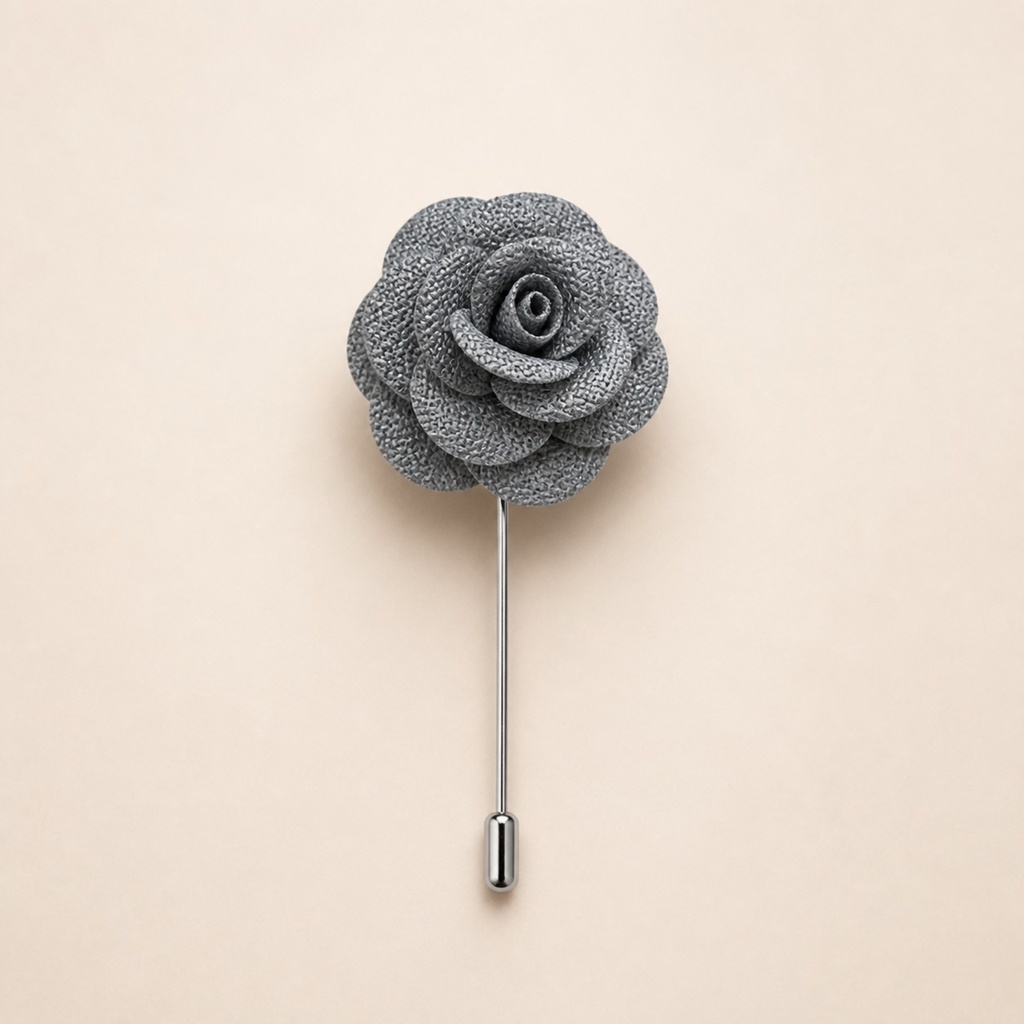 [PIN-A01-GR] Accesorio Pin P Caballeros Gris