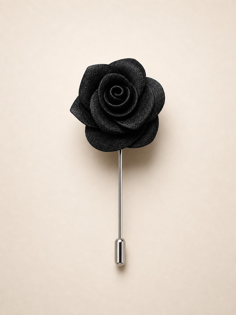 [PIN-A01-BL] Accesorio Pin P Caballeros Negro