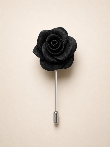 [PIN-A01-BL] Accesorio Pin P Caballeros Negro