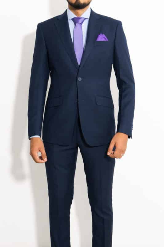 zapatos para terno azul marino