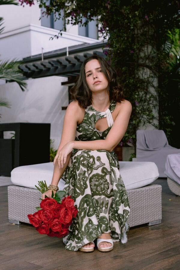 VESTIDO SILENE GREEN - Imagen 2