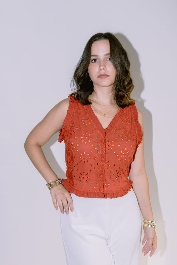 BLUSA TERRACOTA