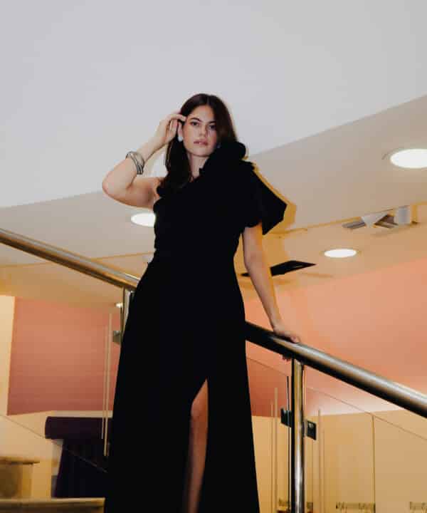 M. VESTIDO MOPA NEGRO