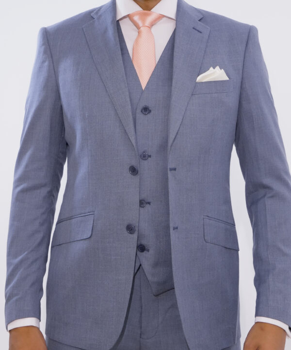 H. TERNO P/CABALLERO C/CHALECO CASSINI GRAY-BLUE 8 55266 33