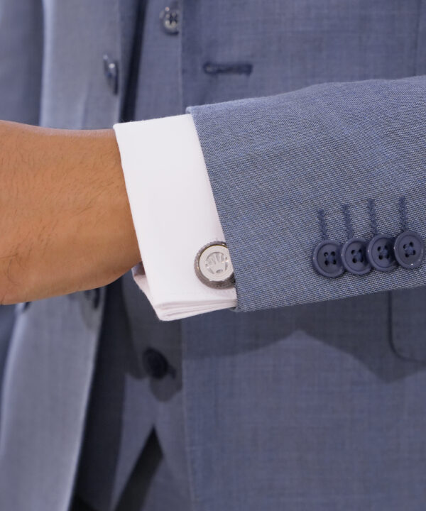 H. TERNO P/CABALLERO C/CHALECO CASSINI GRAY-BLUE 7 55266 34