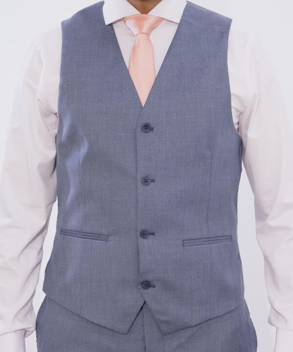 H. TERNO P/CABALLERO C/CHALECO CASSINI GRAY-BLUE 9 55266 35